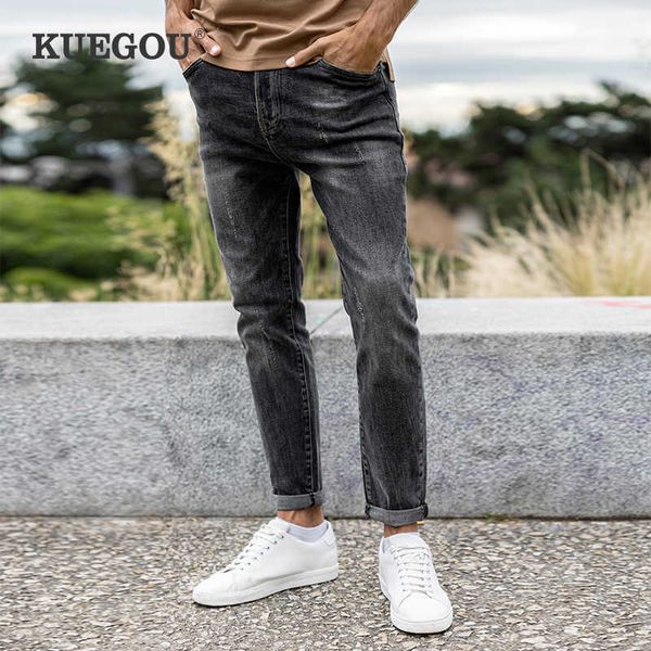 kuegou men's striped skinny jeans, stretch loose, large, new aw20213085, Blue
kuegou men's striped skinny jeans, stretch loose, large, new aw20213085, Blue