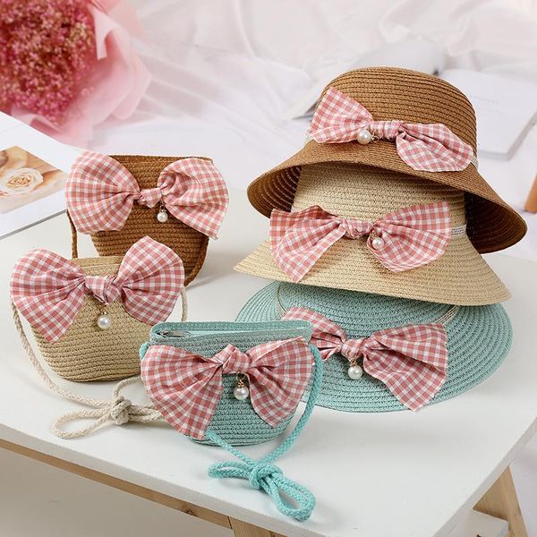 children's sun hat girls straw cute princess summer girl baby beach bag caps & hats, Yellow
children's sun hat girls straw cute princess summer girl baby beach bag caps & hats, Yellow