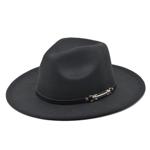 wide brim hats women's hat man fedora homme felt jazz wool cap femme party flat eaves wedding cowboy winter autumn, Blue;gray
wide brim hats women's hat man fedora homme felt jazz wool cap femme party flat eaves wedding cowboy winter autumn, Blue;gray