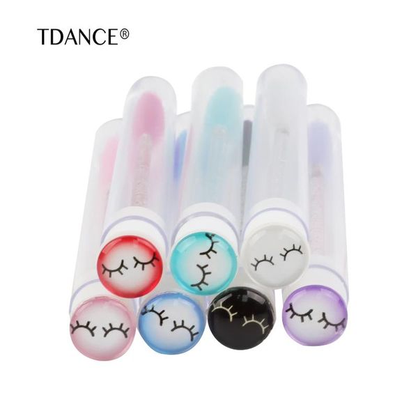 false eyelashes tdance crystal good quality reusable brush tube handle mascara diamond disposable eyelash extension makeup tool wand 50pcs/p
false eyelashes tdance crystal good quality reusable brush tube handle mascara diamond disposable eyelash extension makeup tool wand 50pcs/p