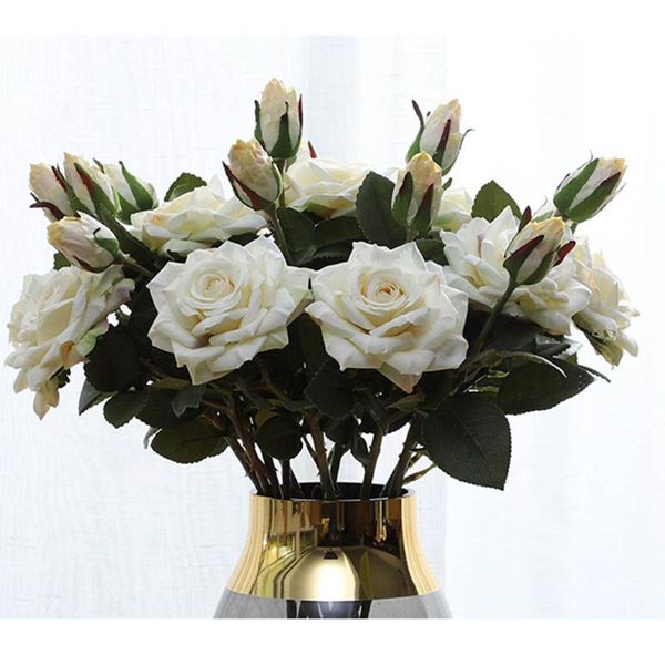 decorative flowers & wreaths 1pc 2-head artificial rose flower bouquet silk floral decor home office simulation fake plant
decorative flowers & wreaths 1pc 2-head artificial rose flower bouquet silk floral decor home office simulation fake plant