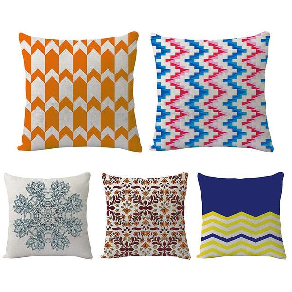 cushion/decorative pillow geometric cushion covers plaid stripes print case for home chair sofa decoration pillowcases 45cm*45cm 2pcs
cushion/decorative pillow geometric cushion covers plaid stripes print case for home chair sofa decoration pillowcases 45cm*45cm 2pcs