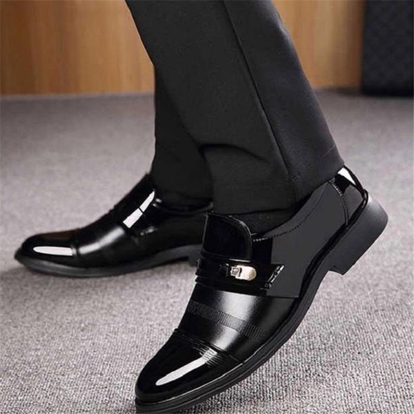 dress shoes height increasing 6cm men elevator formal loafers business oxford leather zapatos elegantes, Black
dress shoes height increasing 6cm men elevator formal loafers business oxford leather zapatos elegantes, Black