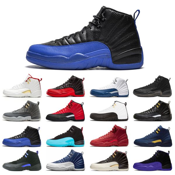 with box 12s basketball shoes 12 for man black purple bulls dark grey fiba flu game french blue wings utility university gold indigo size 40
with box 12s basketball shoes 12 for man black purple bulls dark grey fiba flu game french blue wings utility university gold indigo size 40