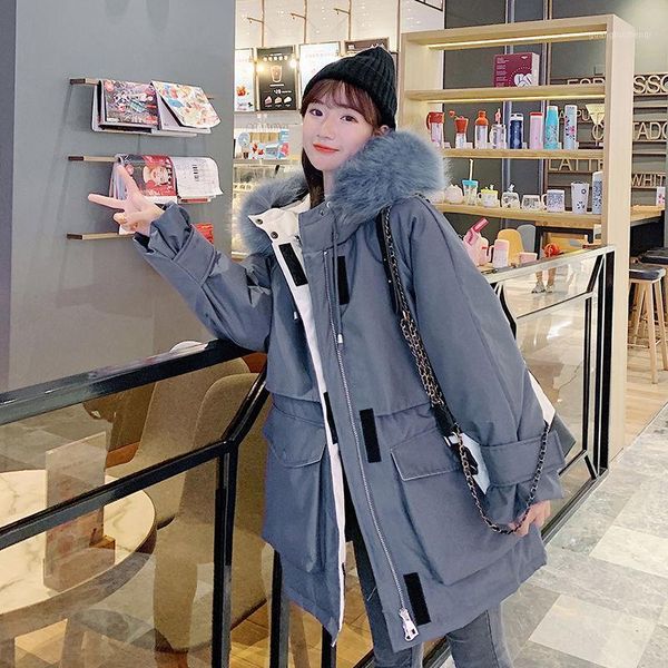 women's down & parkas 2021 fashion winter women clothes puffer jacket female bubble coats padded cotton fur hood thick warm, Black
women's down & parkas 2021 fashion winter women clothes puffer jacket female bubble coats padded cotton fur hood thick warm, Black