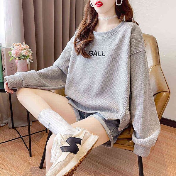 women's hoodi sweatshirts plush thickened large letter embroidery 2022 winter loose thread simple casual round neck women's sweate, Black
women's hoodi sweatshirts plush thickened large letter embroidery 2022 winter loose thread simple casual round neck women's sweate, Black