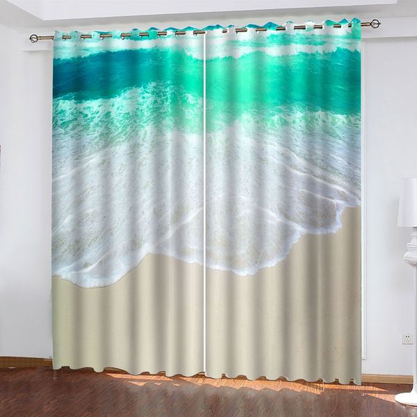 european-style curtains for living room bedroom a corner of the beautiful beach p simple curtain finished custom
european-style curtains for living room bedroom a corner of the beautiful beach p simple curtain finished custom