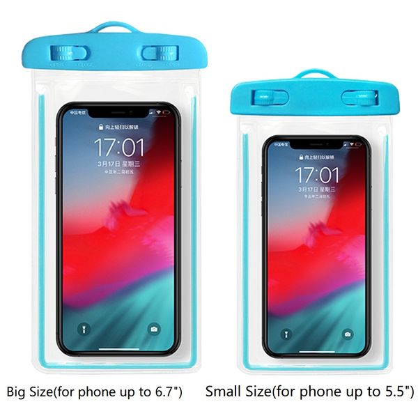 luminous waterproof phone pouch dry bag big size for iphone 13 pro max 11 x xr samsung s10 s20 ultra xs 7 8 underwater water resistant case
luminous waterproof phone pouch dry bag big size for iphone 13 pro max 11 x xr samsung s10 s20 ultra xs 7 8 underwater water resistant case