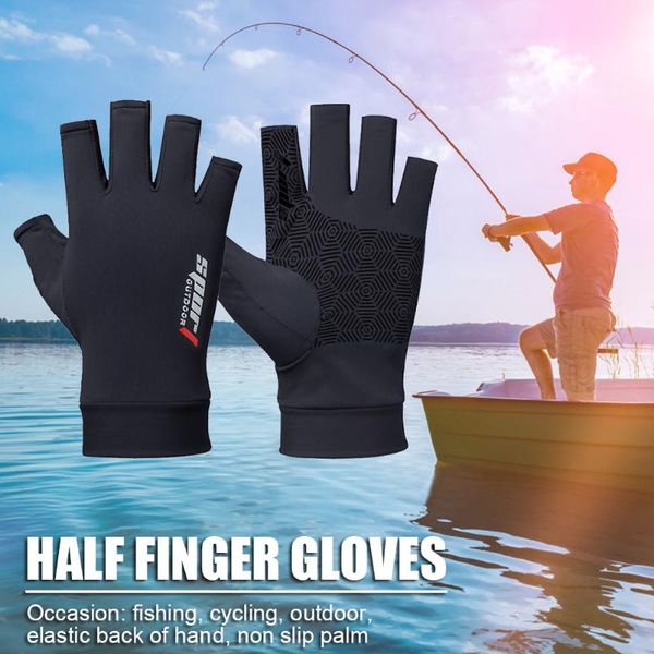 cycling gloves short sports accessories summer half finger bicycle elastic breathable anti-slip mtb bike mitten, Black
cycling gloves short sports accessories summer half finger bicycle elastic breathable anti-slip mtb bike mitten, Black