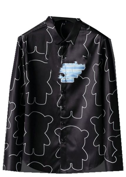 luxurys designers dress shirt menswear fashion society black men solid color business casual mens long sleeve -3xl#5066, White;black
luxurys designers dress shirt menswear fashion society black men solid color business casual mens long sleeve -3xl#5066, White;black