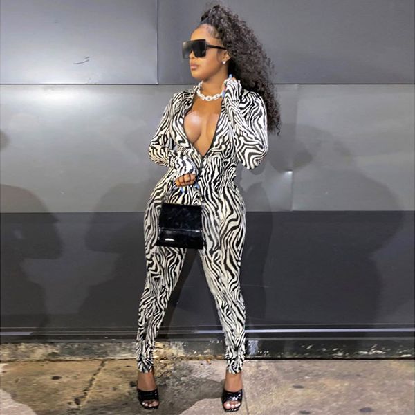 zebra print mesh zip up jumpsuit autumn winter women fashion streetwear outfits stretchy romper 2020, Black;white
zebra print mesh zip up jumpsuit autumn winter women fashion streetwear outfits stretchy romper 2020, Black;white
