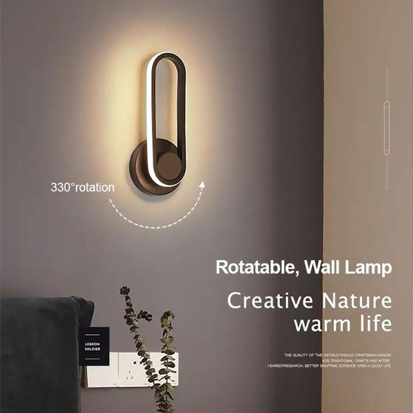 wall lamp 330° rotatable nordic remote control led indoor white black gold modern home stairs bedroom bedside bathroom light
wall lamp 330° rotatable nordic remote control led indoor white black gold modern home stairs bedroom bedside bathroom light