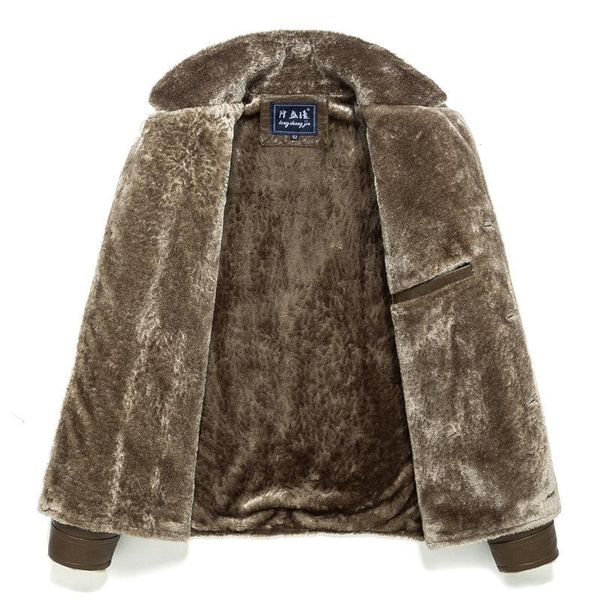 men's fur & faux mens leather jackets winter warm coat plus thick outerwear biker motorcycle male jacket waterproof anti-scratch, Black
men's fur & faux mens leather jackets winter warm coat plus thick outerwear biker motorcycle male jacket waterproof anti-scratch, Black