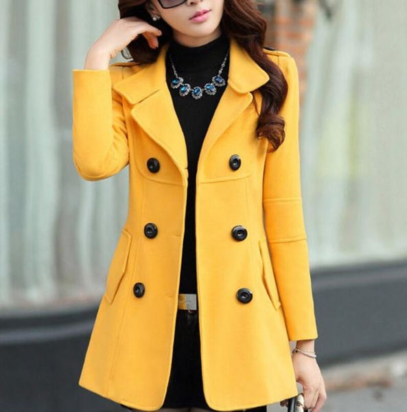 women's wool & blends 2021 autumn and winter fashion slim double-breasted solid color fluffy multi-color large size coat woolen female, Black
women's wool & blends 2021 autumn and winter fashion slim double-breasted solid color fluffy multi-color large size coat woolen female, Black