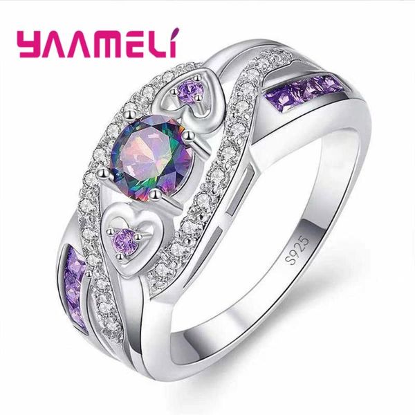 cluster rings fashion multicolor & purple white cz wedding ring 925 sterling silver oval heart for women jewelry size 6-13 drop, Golden;silver
cluster rings fashion multicolor & purple white cz wedding ring 925 sterling silver oval heart for women jewelry size 6-13 drop, Golden;silver