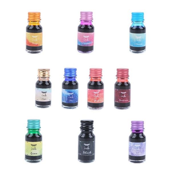 fountain pens w3jd 1 bottle pure colorful 10ml pen ink non-carbon refilling inks student stationery school office supplies
fountain pens w3jd 1 bottle pure colorful 10ml pen ink non-carbon refilling inks student stationery school office supplies