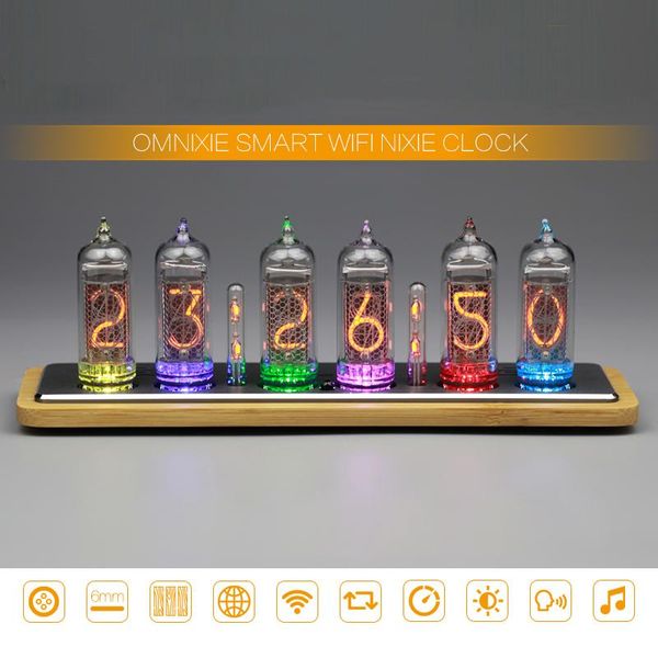 desk & table clocks omnixie in-14 glow digital tube clock led color change creative home nixie ultra-thin intelligent wifi
desk & table clocks omnixie in-14 glow digital tube clock led color change creative home nixie ultra-thin intelligent wifi