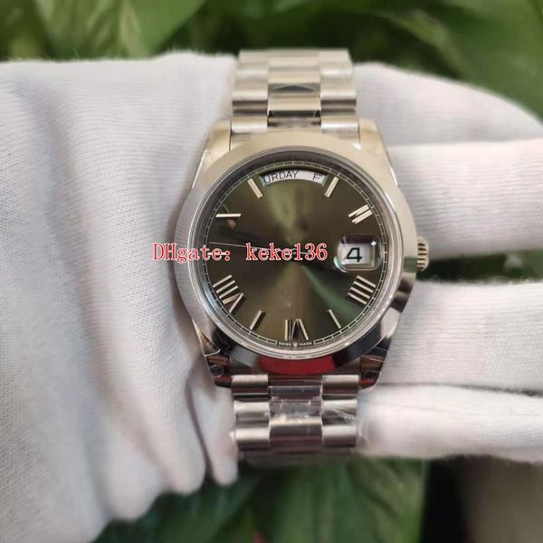 fashion bp v3 watches men wristwatches m228206-0027 228206 40mm olive green roman dial calendar stainless steel luminescent 2813 movement au, Slivery;brown
fashion bp v3 watches men wristwatches m228206-0027 228206 40mm olive green roman dial calendar stainless steel luminescent 2813 movement au, Slivery;brown