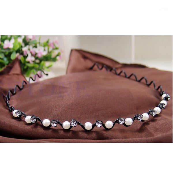 hair clips & barrettes fashion pretty rhinestone and imitation pearl hairpin wave band headband, Golden;silver
hair clips & barrettes fashion pretty rhinestone and imitation pearl hairpin wave band headband, Golden;silver