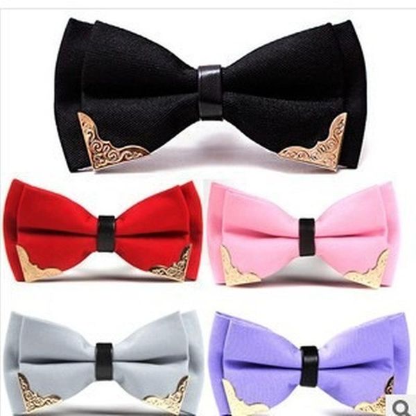 bow ties men's tie inlaid metal plate flower solid color dress formal accessories gifts for men, Black;gray
bow ties men's tie inlaid metal plate flower solid color dress formal accessories gifts for men, Black;gray