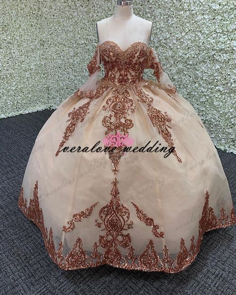 sequins tulle ball gown quinceanera dresses with detachable sleeve appliques beaded sweet 16 dress vestidos de xv años, Blue;red
sequins tulle ball gown quinceanera dresses with detachable sleeve appliques beaded sweet 16 dress vestidos de xv años, Blue;red