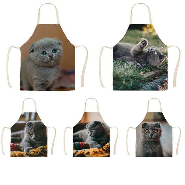 aprons cute little blue cat apron kids kitchen linen printing household cleaning ladies cooking antifouling
aprons cute little blue cat apron kids kitchen linen printing household cleaning ladies cooking antifouling