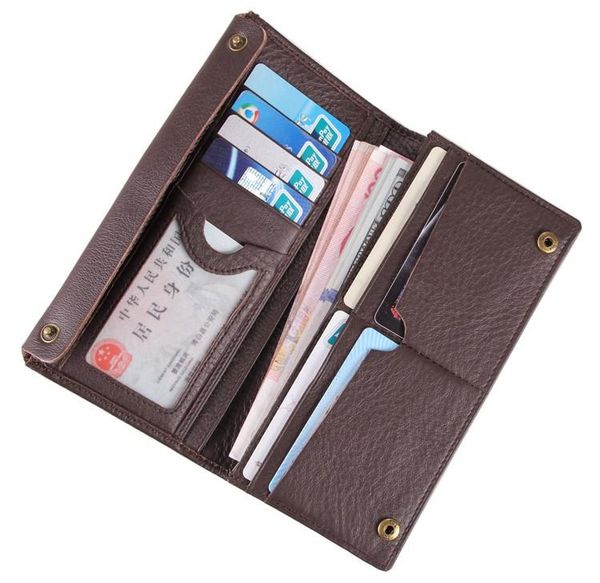 cow leather long wallet classic holder business men's wallets with lot of card slots coin pocket 8061, Red;black
cow leather long wallet classic holder business men's wallets with lot of card slots coin pocket 8061, Red;black