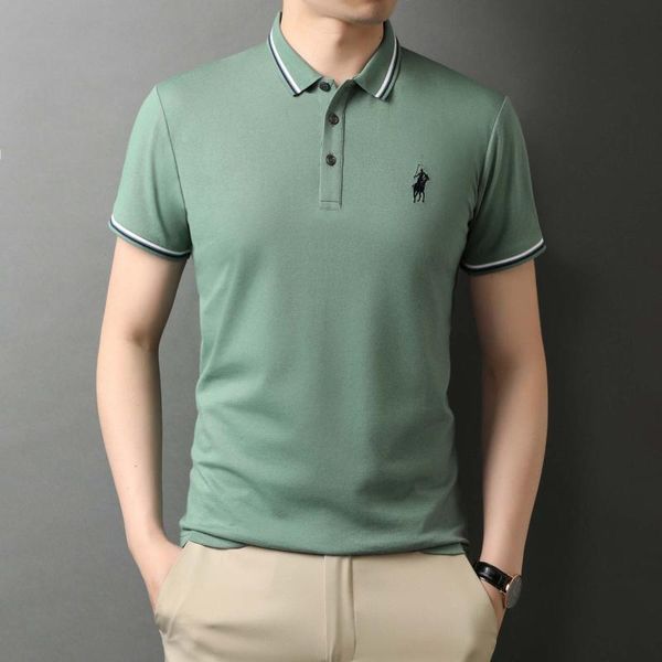 men's polos men shirts short sleeve embroidery 100% cotton shirt clothing 2021 summer streetwear casual fashion, White;black
men's polos men shirts short sleeve embroidery 100% cotton shirt clothing 2021 summer streetwear casual fashion, White;black