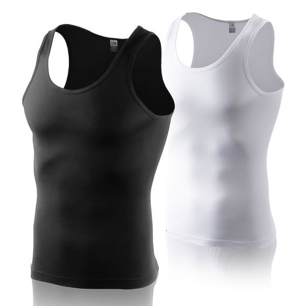 men' tank 2pcs /lot cotton o -neck basic men bodybuilding sleeveless undershirt fitness high elastic muscle 4spr, White;black
men' tank 2pcs /lot cotton o -neck basic men bodybuilding sleeveless undershirt fitness high elastic muscle 4spr, White;black