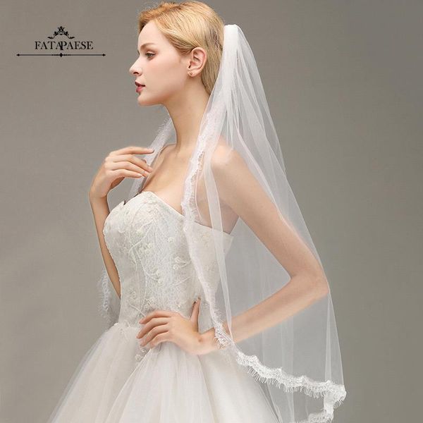 bridal veils fatapaese velos de novia 150x100cm lace one layer wedding veil with comb soft tulle bride accessories, Black
bridal veils fatapaese velos de novia 150x100cm lace one layer wedding veil with comb soft tulle bride accessories, Black
