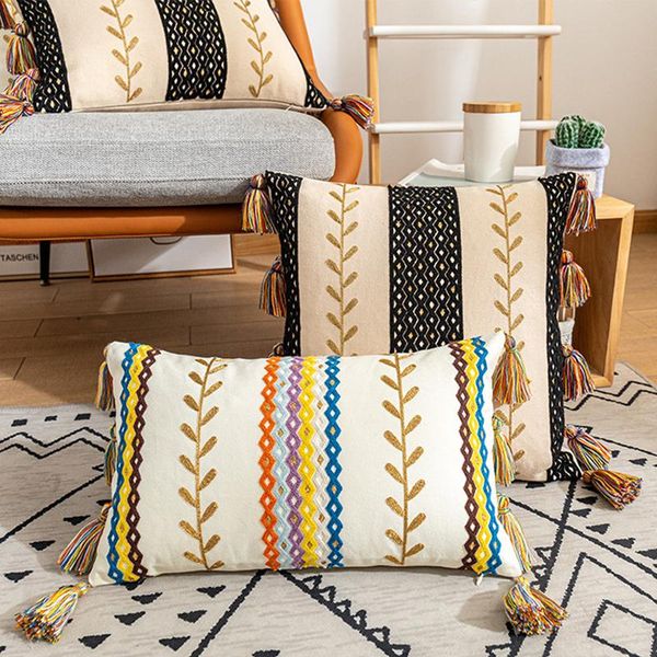 cushion/decorative pillow morocco cushion cover 45x45/30x50cm boho style embroidered cotton decorative for living room sofa chair home decor
cushion/decorative pillow morocco cushion cover 45x45/30x50cm boho style embroidered cotton decorative for living room sofa chair home decor