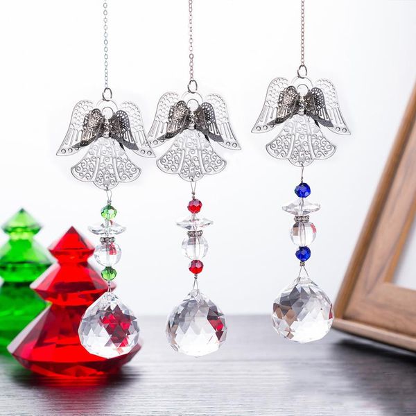 decorative objects & figurines 25# modern rainbow crystal hanging wind chimes angel chakra car charm pendant home garden decortions window c
decorative objects & figurines 25# modern rainbow crystal hanging wind chimes angel chakra car charm pendant home garden decortions window c