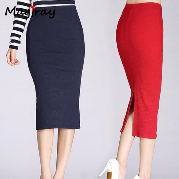 magiray knit cotton ribbed pencil midi skirt women bodycon slim high waist red split korean elegant office party c207 skirts, Black
magiray knit cotton ribbed pencil midi skirt women bodycon slim high waist red split korean elegant office party c207 skirts, Black