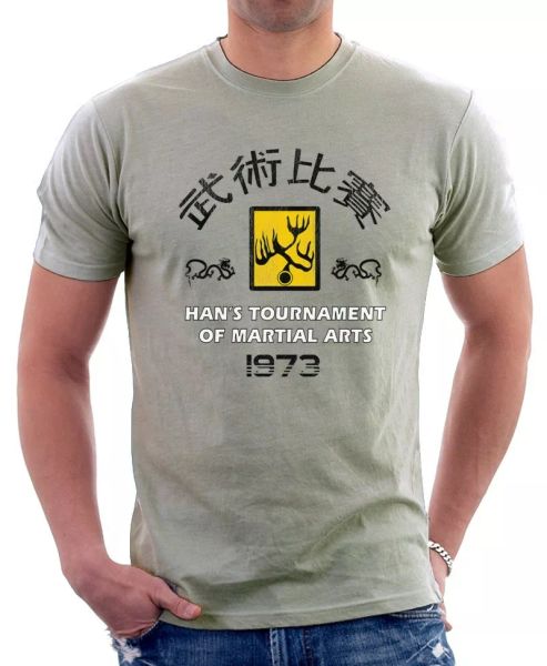 Enter The Dragon Bruce Lee Hans Tournament 1973 printed t-shirt 9138, White;black
Enter The Dragon Bruce Lee Hans Tournament 1973 printed t-shirt 9138, White;black