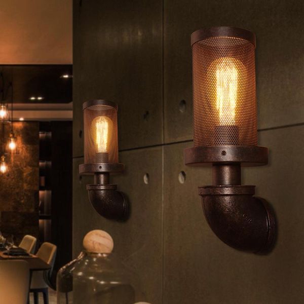 wall lamp american retro loft industrial style restaurant bar cafe aisle corridor wrought iron pipe
wall lamp american retro loft industrial style restaurant bar cafe aisle corridor wrought iron pipe
