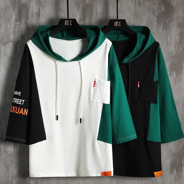 men's t-shirts 2021 cotton hip-hop style half sleeve hoodies t-shirt sweatshirts men hooded casual male lace up print 7xl, White;black
men's t-shirts 2021 cotton hip-hop style half sleeve hoodies t-shirt sweatshirts men hooded casual male lace up print 7xl, White;black