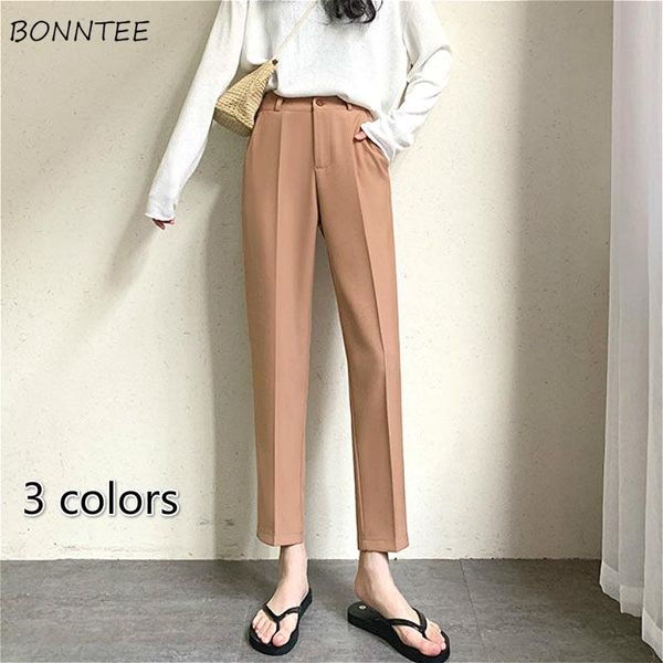 women's pants & capris women simple black high waist office lady straight trousers summer fashion all-match chic soft elegant business, Black;white
women's pants & capris women simple black high waist office lady straight trousers summer fashion all-match chic soft elegant business, Black;white