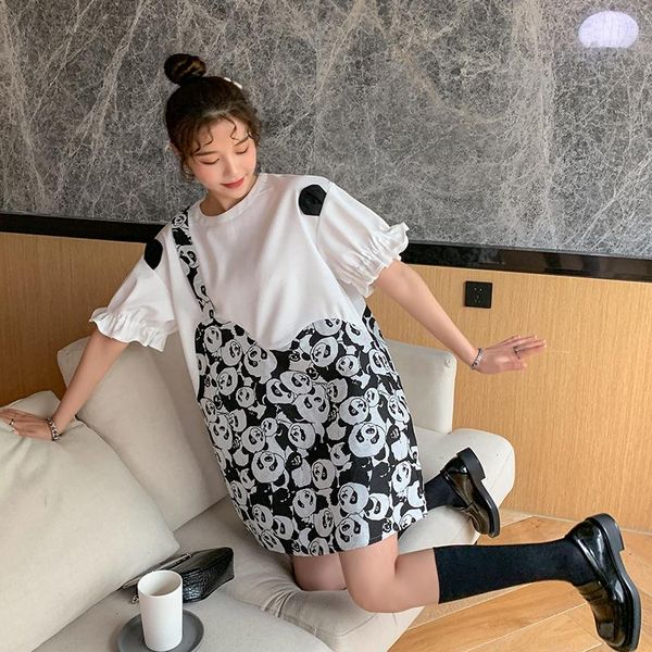 maternity dresses 806 clothes nursing dress summer cotton t shirt loose pregnant women pregnancy breastfeeding, White
maternity dresses 806 clothes nursing dress summer cotton t shirt loose pregnant women pregnancy breastfeeding, White