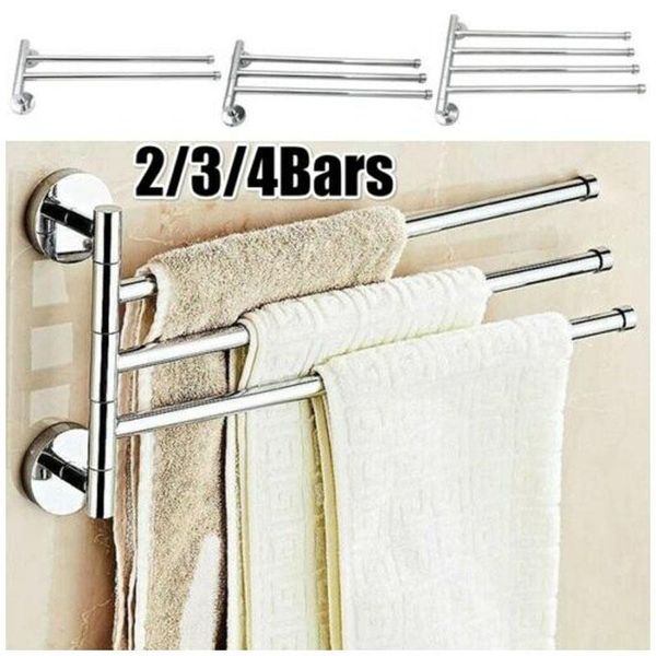 bathroom storage & organization stainless steel towel bar rotating rack kitchen wall-mounted polished holder swivel 2/3/4 swing arm
bathroom storage & organization stainless steel towel bar rotating rack kitchen wall-mounted polished holder swivel 2/3/4 swing arm
