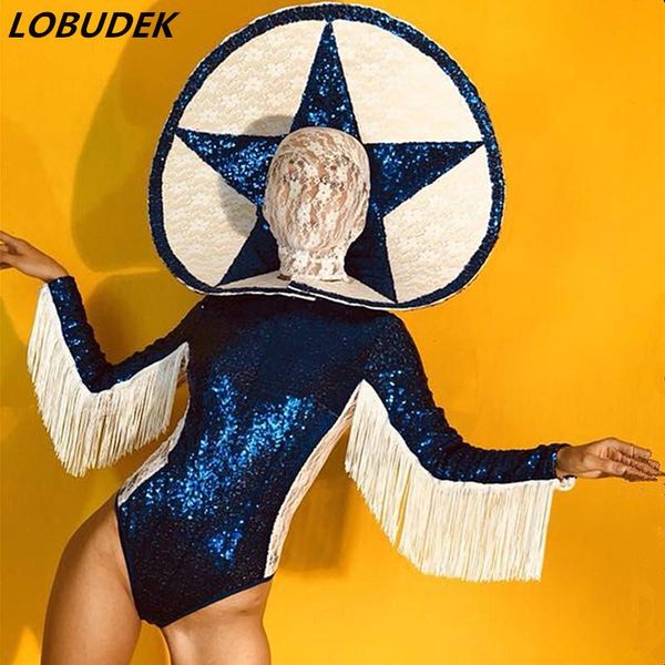 women singer modern dance costume nightclub leading dancer dj performance clothing pole dancing stage wear blue sequins bodysuit women', Black;white
women singer modern dance costume nightclub leading dancer dj performance clothing pole dancing stage wear blue sequins bodysuit women', Black;white