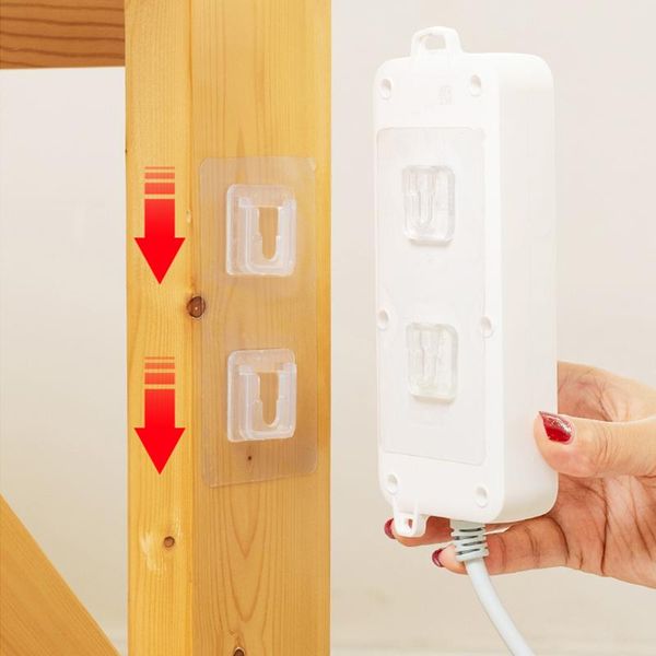 double sided self adhesive wall hooks strong transparent hanger hook suction cup sucker storage holder for kitchen bathroom & rails
double sided self adhesive wall hooks strong transparent hanger hook suction cup sucker storage holder for kitchen bathroom & rails