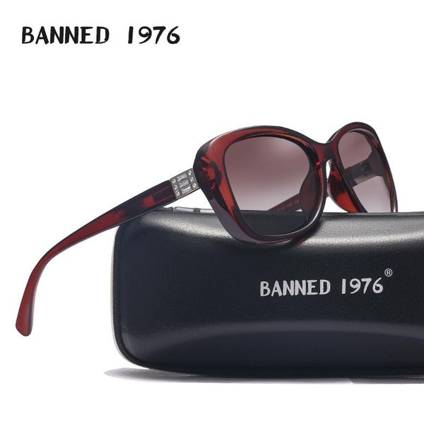 

sunglasses trend women polarized simple fashion lady's uv400 pochromic cool driving sun glasses vintage original gafas, White;black