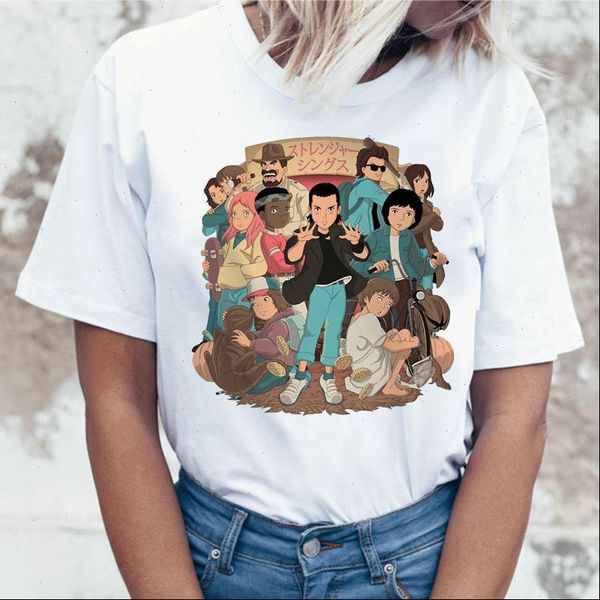 women t shirt ulzzang womens casual stranger graphic retro female viper clothing print 90s harajuku funny movie, White
women t shirt ulzzang womens casual stranger graphic retro female viper clothing print 90s harajuku funny movie, White