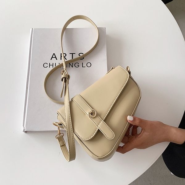 design fashion advanced soft leather saddle new candy color versatile casual women's single shoulder bag handbags
design fashion advanced soft leather saddle new candy color versatile casual women's single shoulder bag handbags