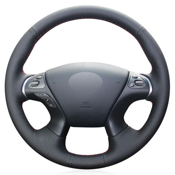 steering wheel covers black faux leather car cover for infiniti jx35 m m25 m35 m37 m56 2011-2013 q70 q70l qx60 murano pathfinder
steering wheel covers black faux leather car cover for infiniti jx35 m m25 m35 m37 m56 2011-2013 q70 q70l qx60 murano pathfinder