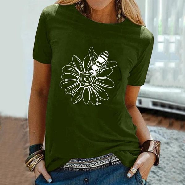 women's t-shirt oversize fashion t-shirts women summer floral print shirts for short sleeve tee harajuku o neck camisetas mujer 2021, White
women's t-shirt oversize fashion t-shirts women summer floral print shirts for short sleeve tee harajuku o neck camisetas mujer 2021, White
