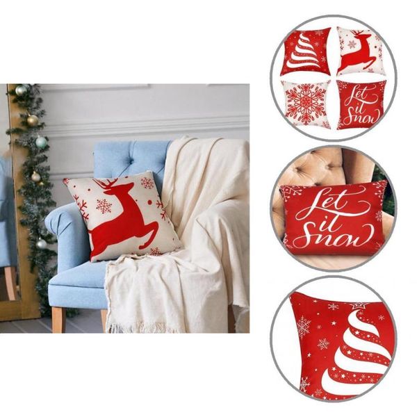 pillow case christmas cushion cover plush pillowcase shrink resistant smooth durable strong flexibility
pillow case christmas cushion cover plush pillowcase shrink resistant smooth durable strong flexibility