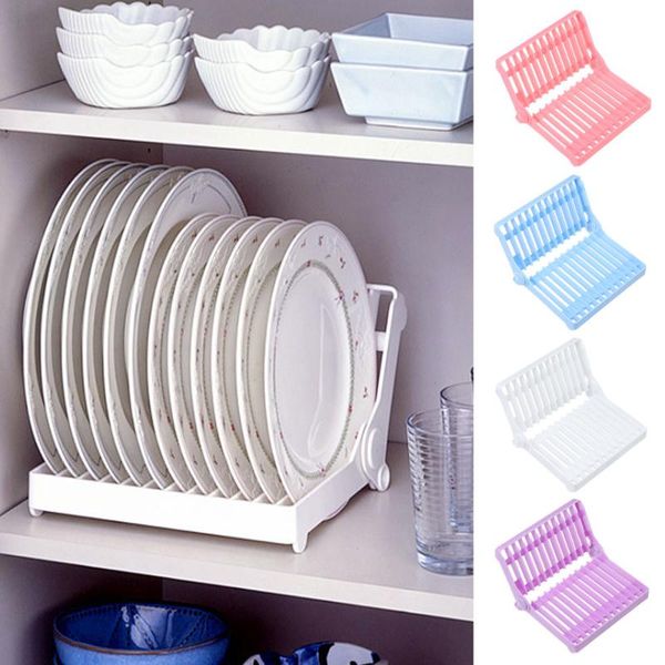 kitchen storage & organization 1pc plastic foldable dish rack stand holder organizer tray drying drainer shelf bowl plate tablewa
kitchen storage & organization 1pc plastic foldable dish rack stand holder organizer tray drying drainer shelf bowl plate tablewa
