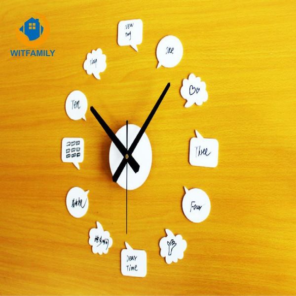 handwriting graffiti wall clocks fashion creative diy clock stickers whiteboard combination self-adhesive rewritable
handwriting graffiti wall clocks fashion creative diy clock stickers whiteboard combination self-adhesive rewritable