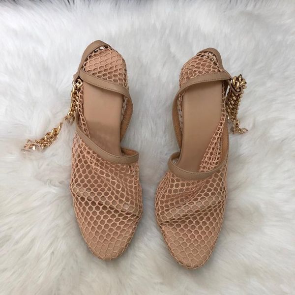 summer shoes woman fashion mesh sandals pointed toes thin heels many chain botas mujer dress, Black
summer shoes woman fashion mesh sandals pointed toes thin heels many chain botas mujer dress, Black